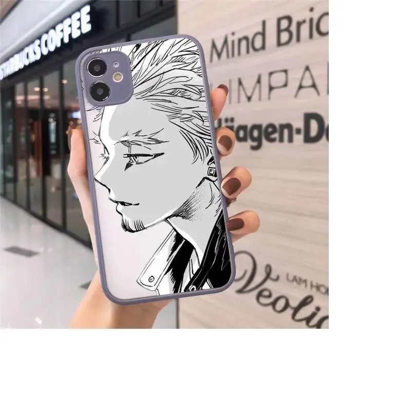 

Hawks Coat Anime Phone Cases matte transparent For iphone 7 8 11 12 plus mini x xs xr pro max cover