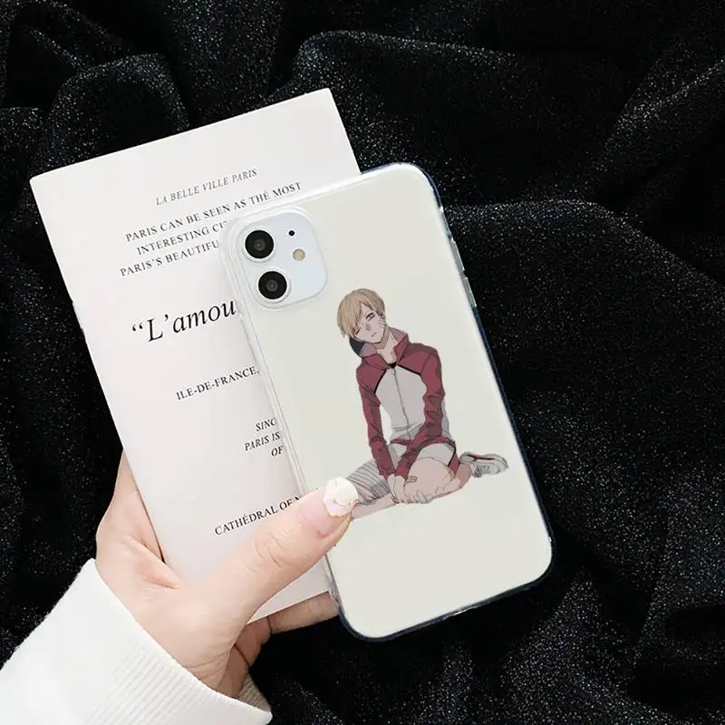 

Haikyuu Hinata Anime Phone Case Transparent soft For iphone 5 5s 5c se 6 6s 7 8 11 12 plus mini x xs xr pro max