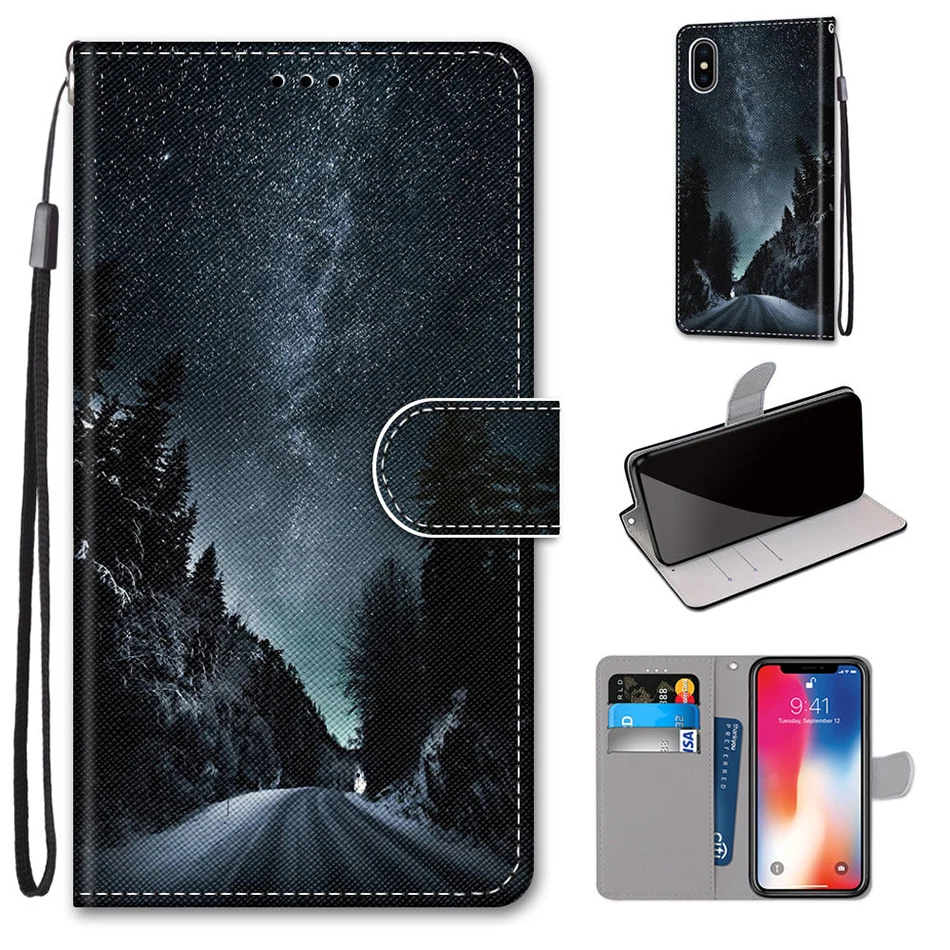 Кожаный чехол на СПС чехла Nokia 1 плюс 3 5 Чехлы для Nokia 3,1 5,1 2,1 2,2 4,2 6,1 5,1 плюс X5 6 чехол-портмоне с функцией подставки чехол для телефона