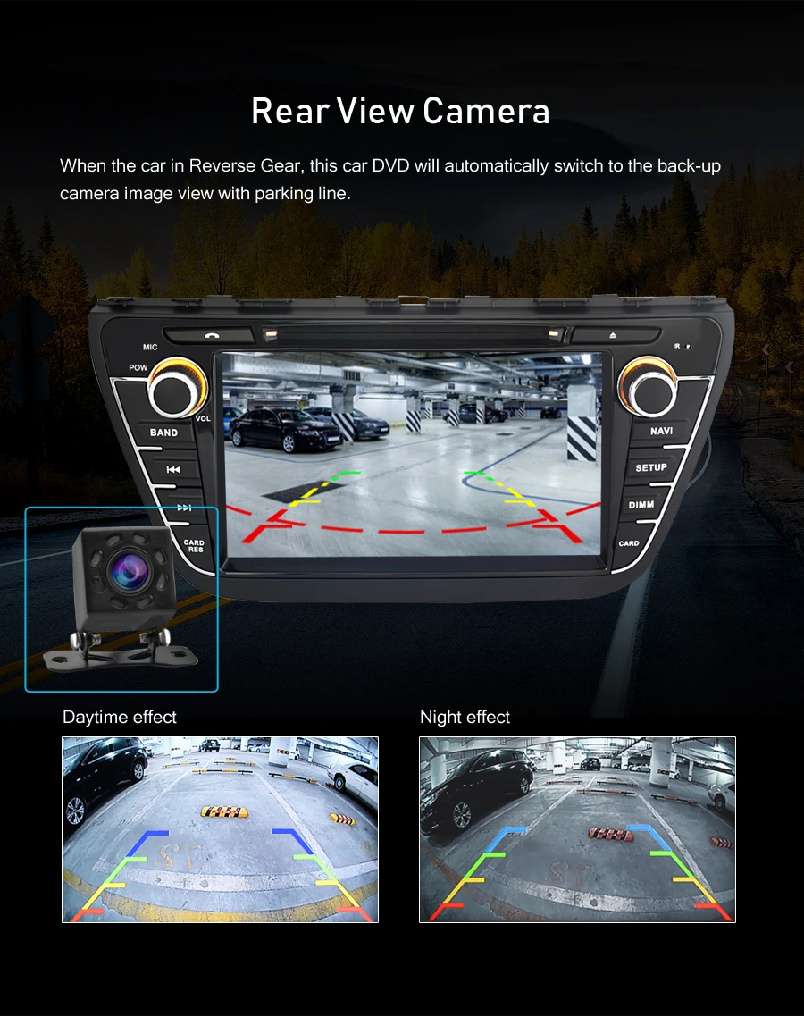 Ips экран Android 9,0 автомобильный Радио навигатор для Suzuki SX4 S-Cross dvd-плеер gps Мультимедиа wifi стерео головное устройство