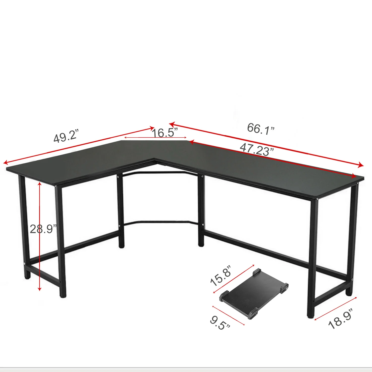 L образный компьютерный стол угловой рабочая станция игровой для дома офиса