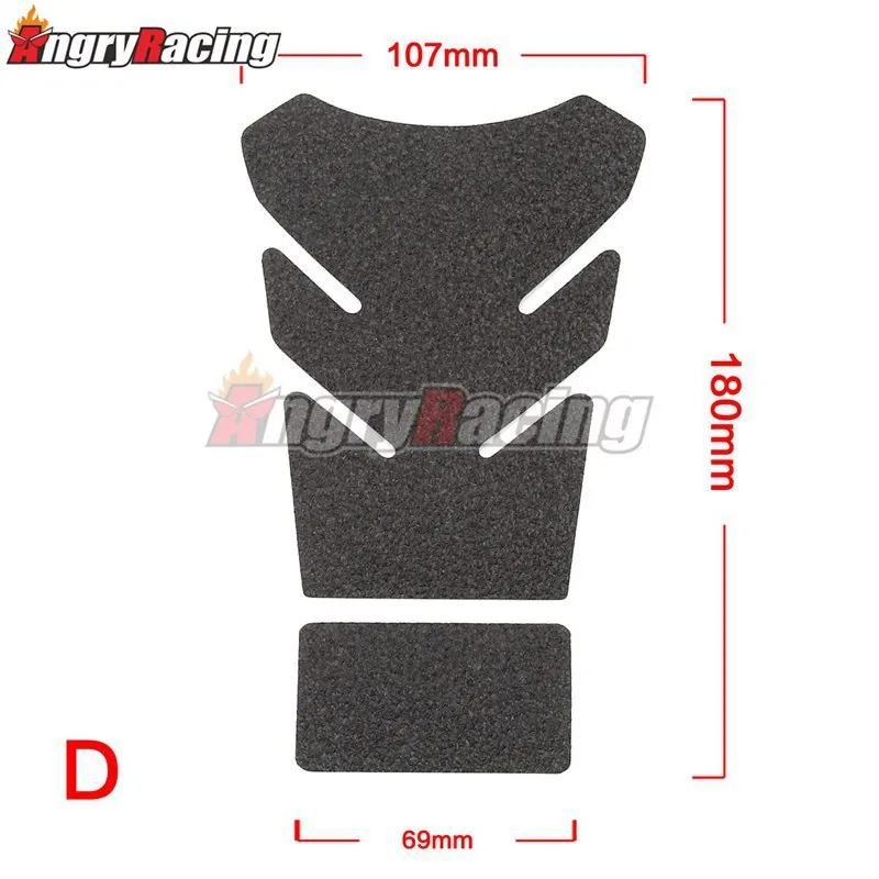 ПВХ мотоциклетные Противоскользящие прокладки для бака наклейка боковой