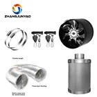 4681012 дюймов система вентиляции центробежного вентилятора и набор воздушных фильтров с активированным углем для гидропонных установок в теплицах