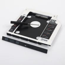 9,5 мм 2nd жесткий диск SSD жесткий диск Оптический Защитный Контейнер для устройств считывания и записи информации адаптер каркаса для Dell Inspiron 15 5000 5100 5555 5558 5559 3521 3558 3576 5570