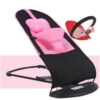 the baby rocking chair soothes the reclining chair to sleep and the baby takes the baby to the cradle bed for newborn children