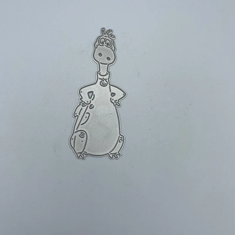 Большой живот птица металлический Трафаретный вырубной штамп трафареты