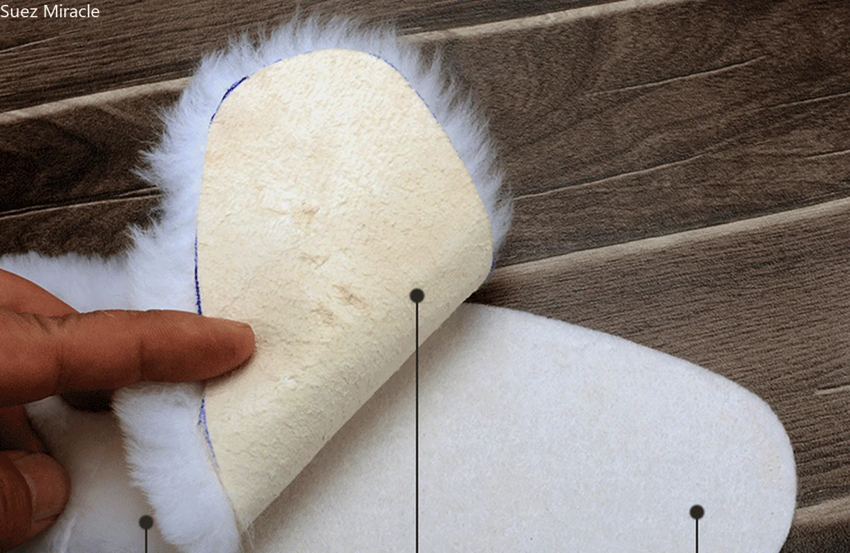 Для взрослых и детей зимняя обувь Теплые ботфорты из натуральной овчины стельки