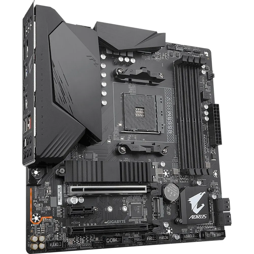 Материнская плата Gigabyte B550M AORUS PRO-P | Компьютеры и офис