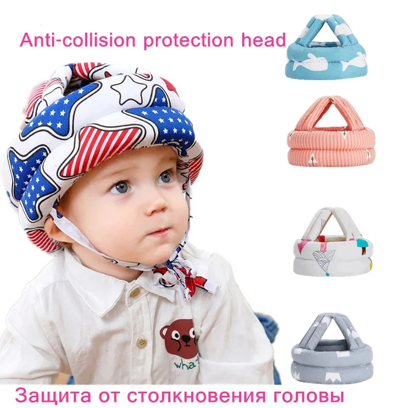 

Детский защитный шлем, защита головы, головной убор, защита от падения для малышей, детская шапка для обучения ходьбе