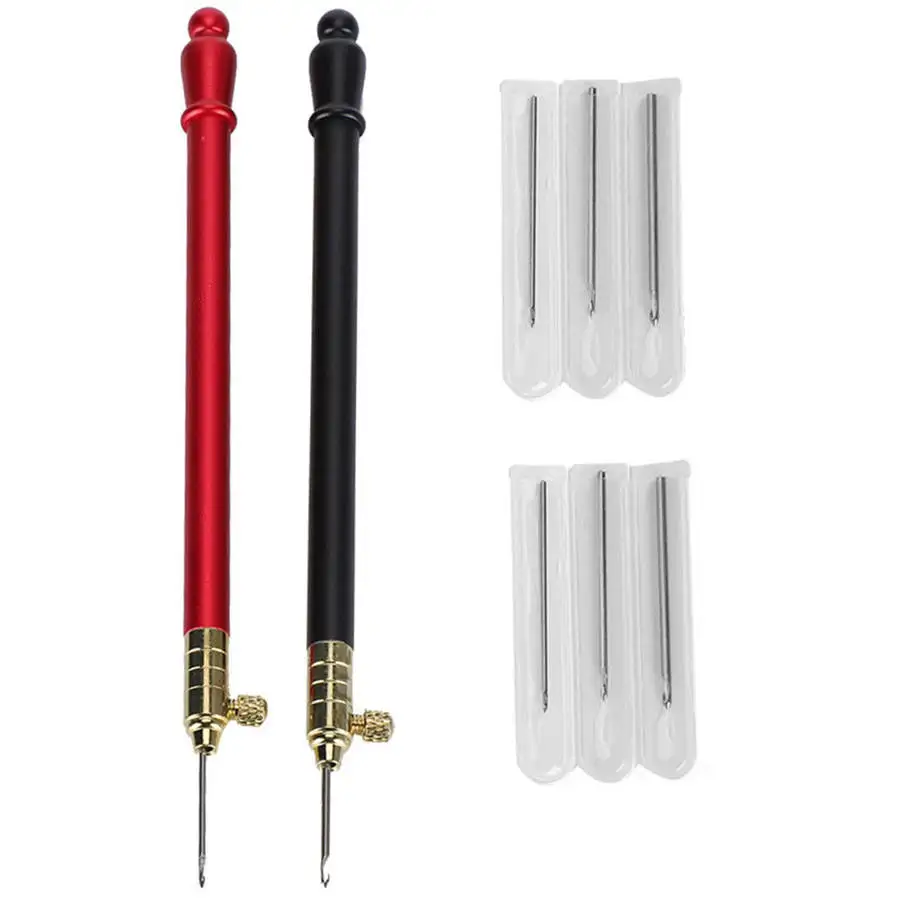 Швейные инструменты вышивка крючком крючок из нержавеющей стали Ручка крюк