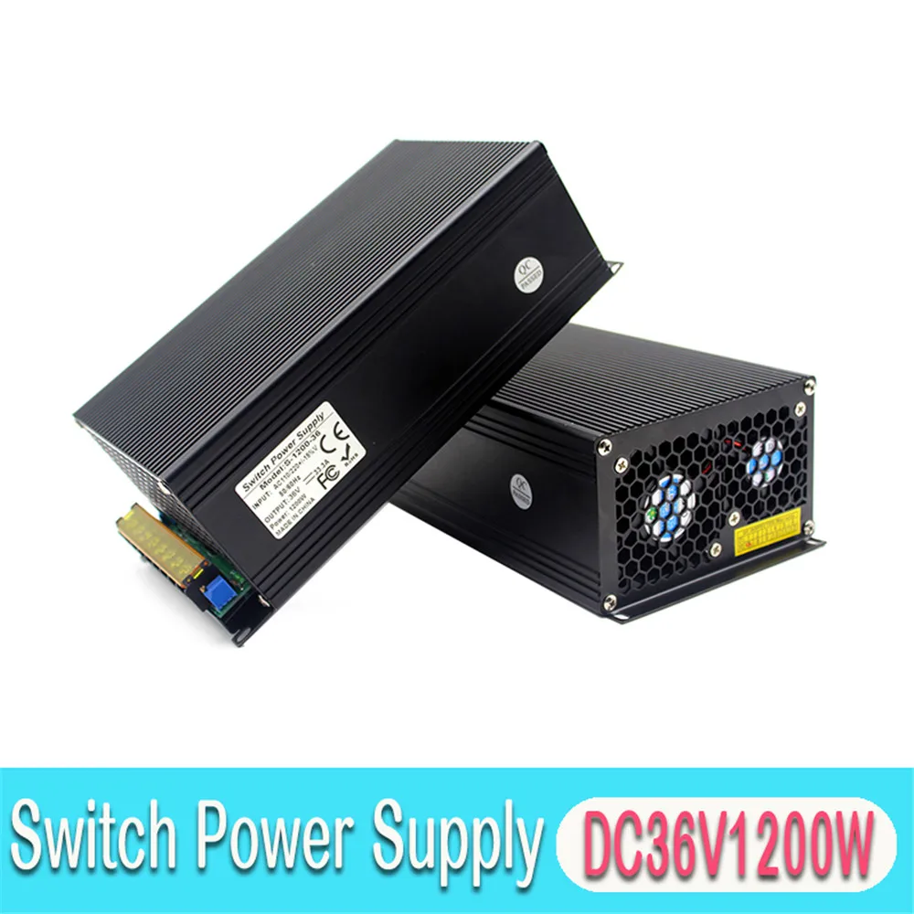 Лучшее качество 36V 33.3A 1200W Драйвер импульсного источника питания для CCTV камеры
