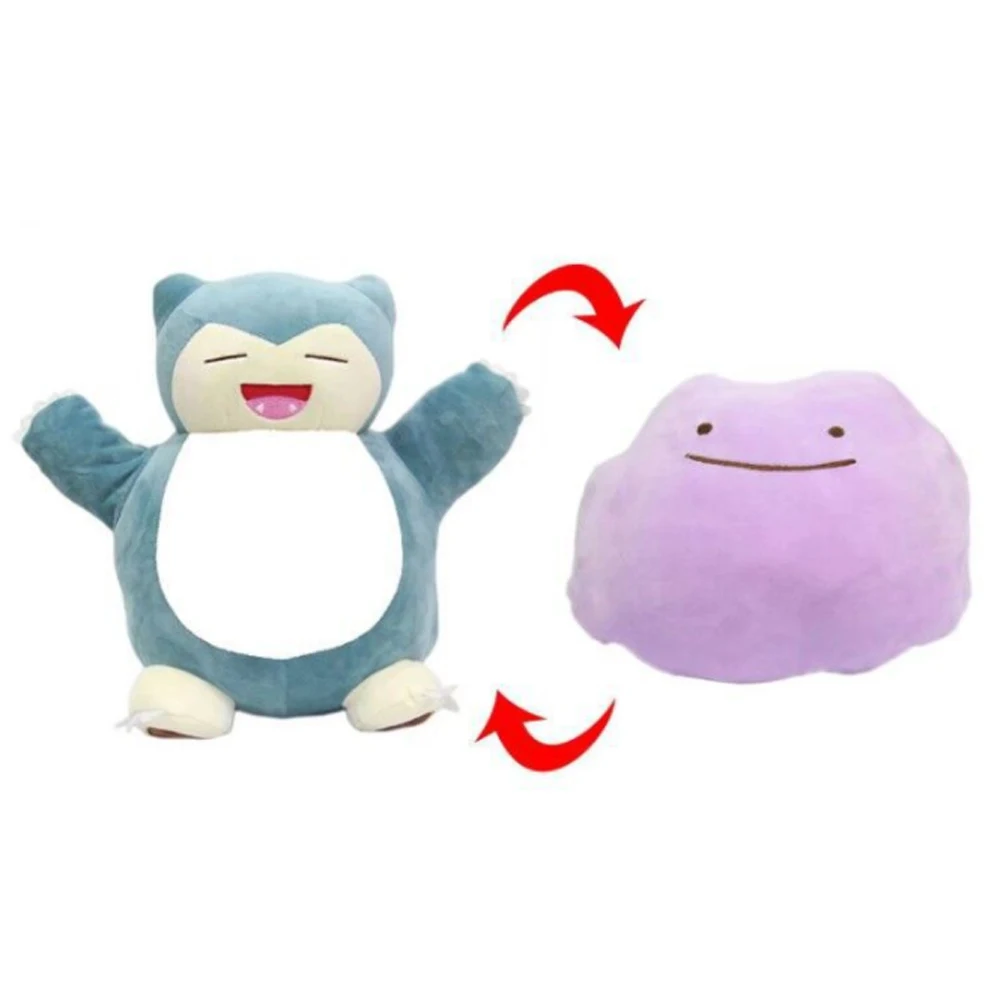 12-40 см Eevee Lapras Пикачу Бульбазавр Magikarp Charmander Squirtle Poliwhirl Gengar Snorlax внутренняя подушка PlushToy розничная - Цвет: 30CMSnorlaxOpenMouth