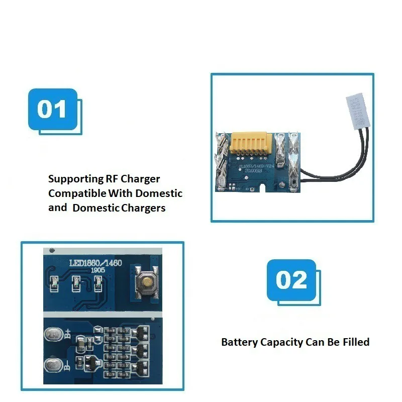Новая печатная плата BMS для электроинструмента Makita 18 в BL1815 BL1830 BL1835 LXT400 bl1840 bl1860 |