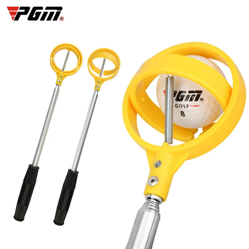 

Golf Ball Pick Up Tools Telescopic Free stretch Golf Ball Retriever Retracted Golf Pick up Automatic Locking Scoop Picker