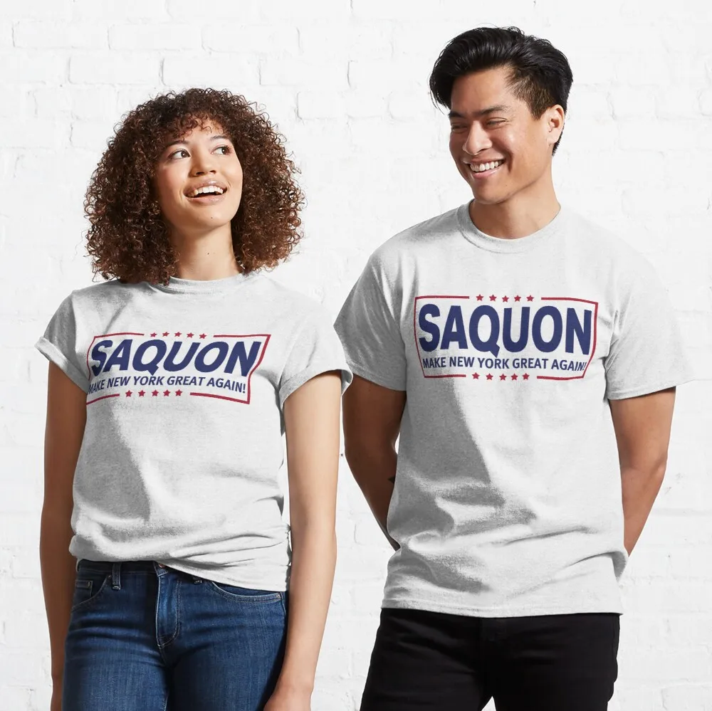 

Женская футболка Saquon MNYGA! Классическая футболка