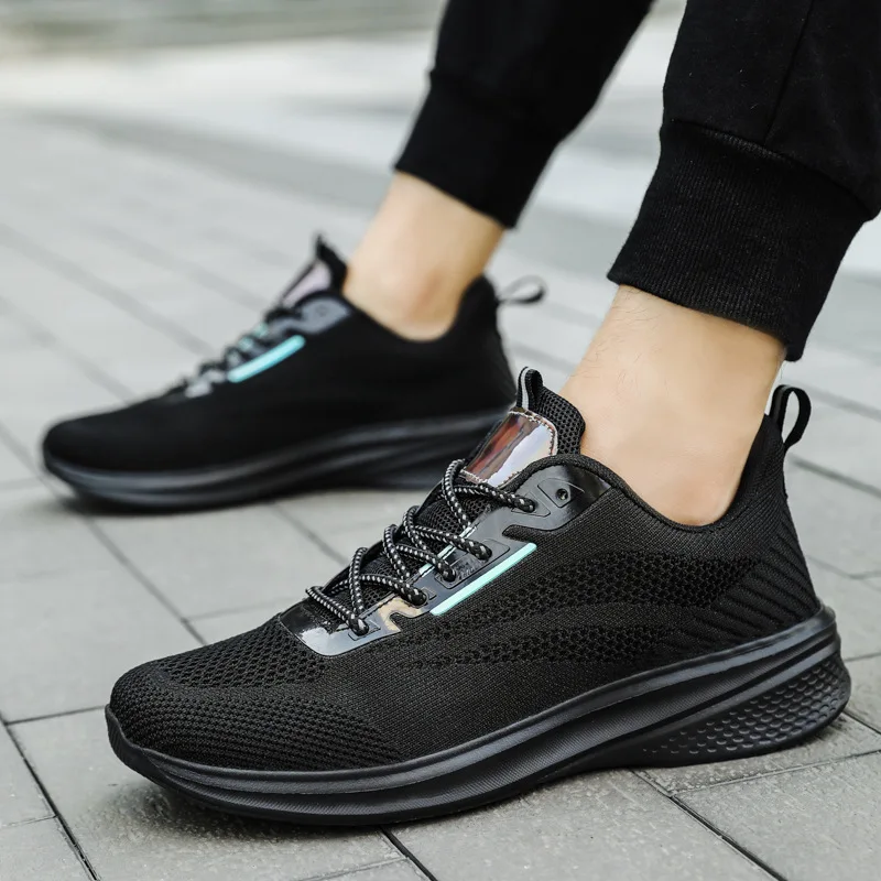 Кроссовки мужские дезодорирующие Вулканизированная нескользящая обувь дышащие