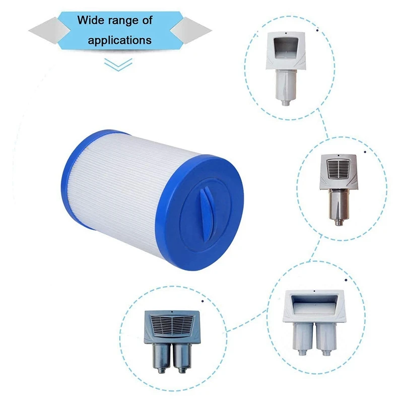 

Spa Filter 1 1/2inch Coarse Thread for Unicel 6CH-940 817-0050 Pleatco PWW50P3 Filbur FC-0359,03FIL1400,PWW50 Pool