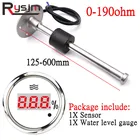 Цифровой УФ-фильтр 52 мм с указатель уровня воды датчик + Датчик уровня воды Сенсор 150 мм 200 мм 250 мм 300 мм 500 мм с Предупреждение светильник для морской лодки автомобили