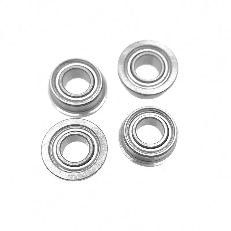 50/100pcs Flanged bearing F624ZZ F624Z F624-ZZ Z 4x13x5mm flange deep groove ball bearings F624-2Z 4*13*5 | Обустройство дома