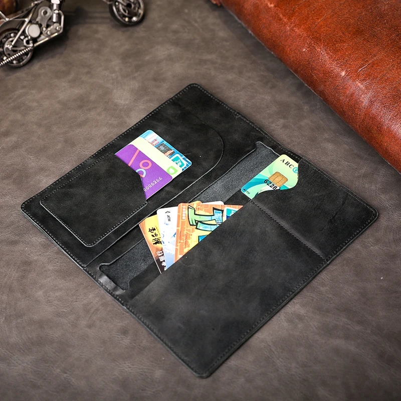 Обложка для паспорта из натуральной кожи чехол дорожного документа бумажник