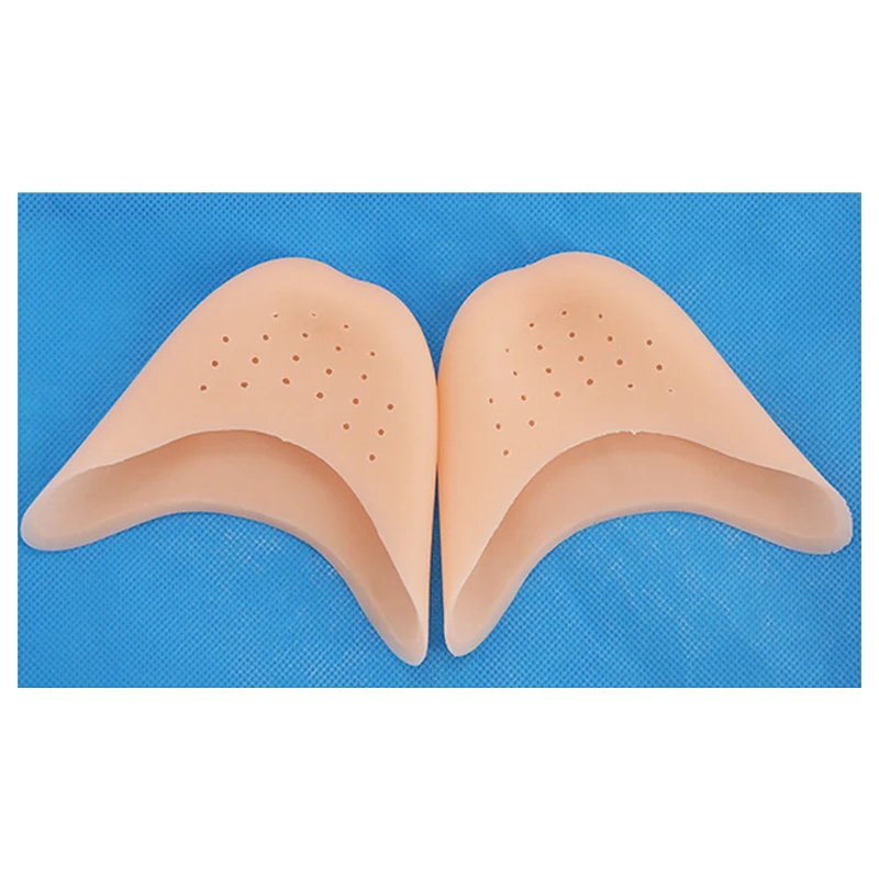 Дышащая обувь из силиконового геля балетный носок мужские Ботильоны колодки