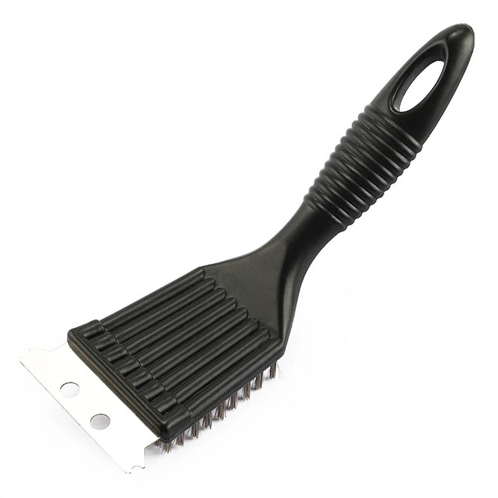 Прочная металлическая щетка для чистки барбекю гриля скребка духовки инструмент