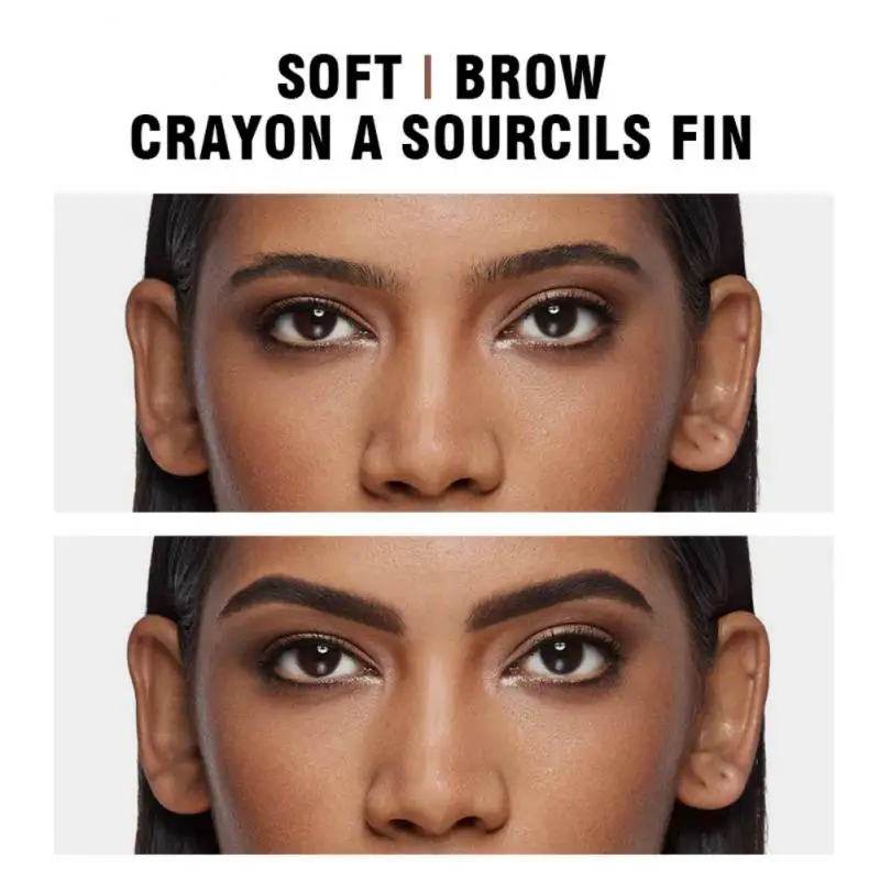 Двойной вращающийся карандаш для бровей 4 цвета водостойкий и прочный 1 5 мм