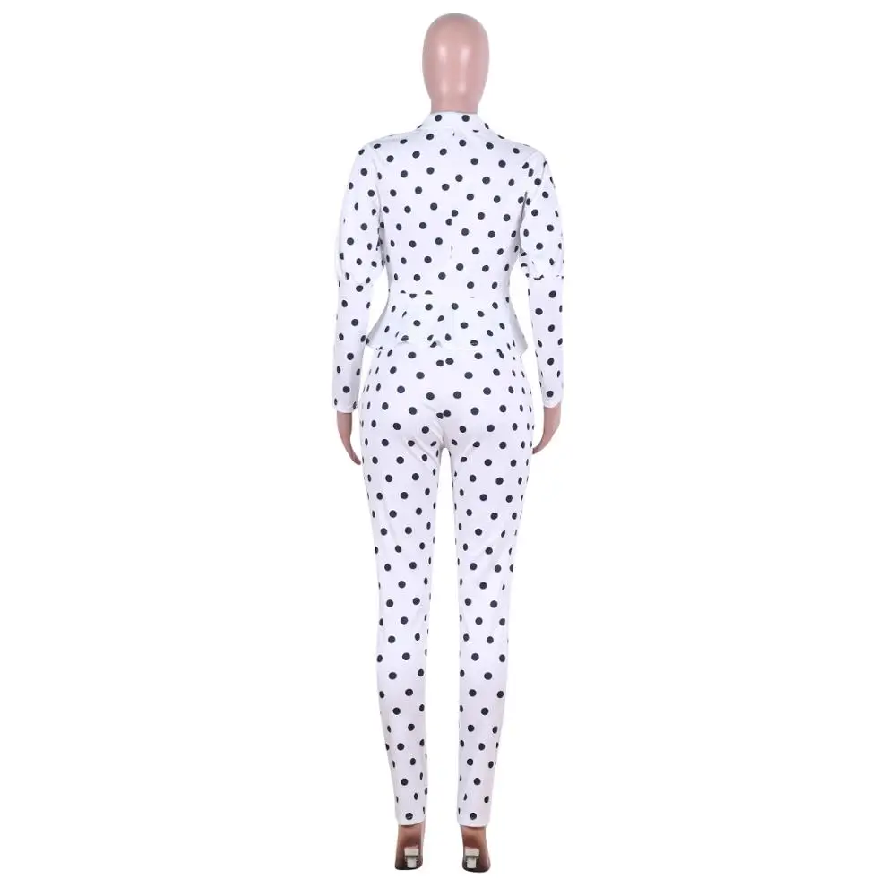 Европейский станция Женский Печатный принт костюм с длинными рукавами комплект