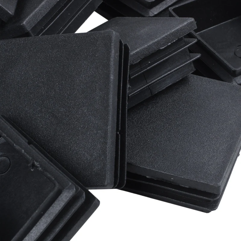 

Plastic Square Blanking End Caps Tubing Tube Inserts