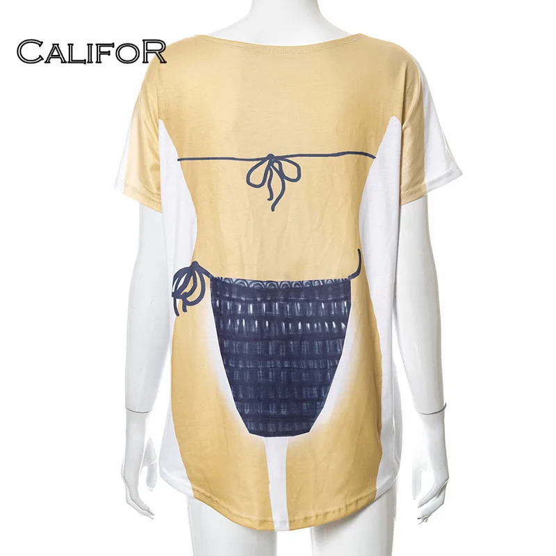 

Personality Printed Oversized T-shirt Summer 2021 Design Streetwear Women Top Y2k O-neck Fashion Woman Tshirts Casual Homewear