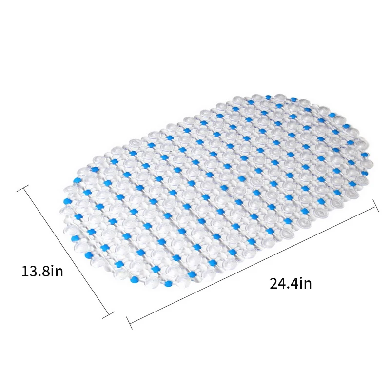 35x62 см Новый нескользящий коврик для ванной безопасный пластиковый красочный