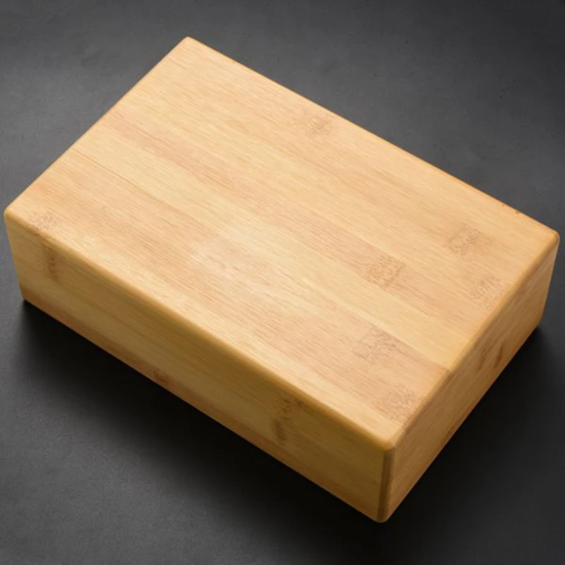 Бамбуковый блок для йоги 2 шт. бамбуковый подставки кирпич углубления поз
