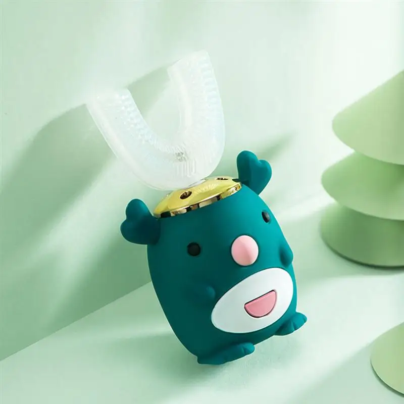 

Kids Elk Shape U-Shape Toothbrush Lovely Full-automatic Electric Toothbrush