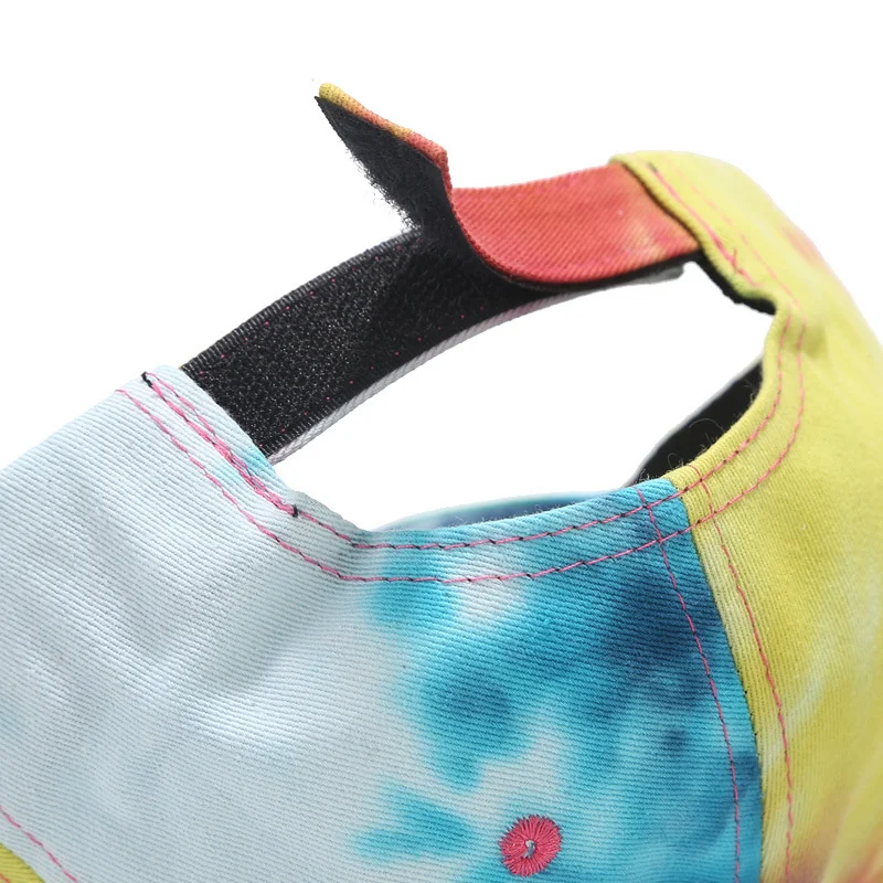 Бейсболка женская хлопковая с принтом Tiedye уличная одежда в стиле хип-хоп