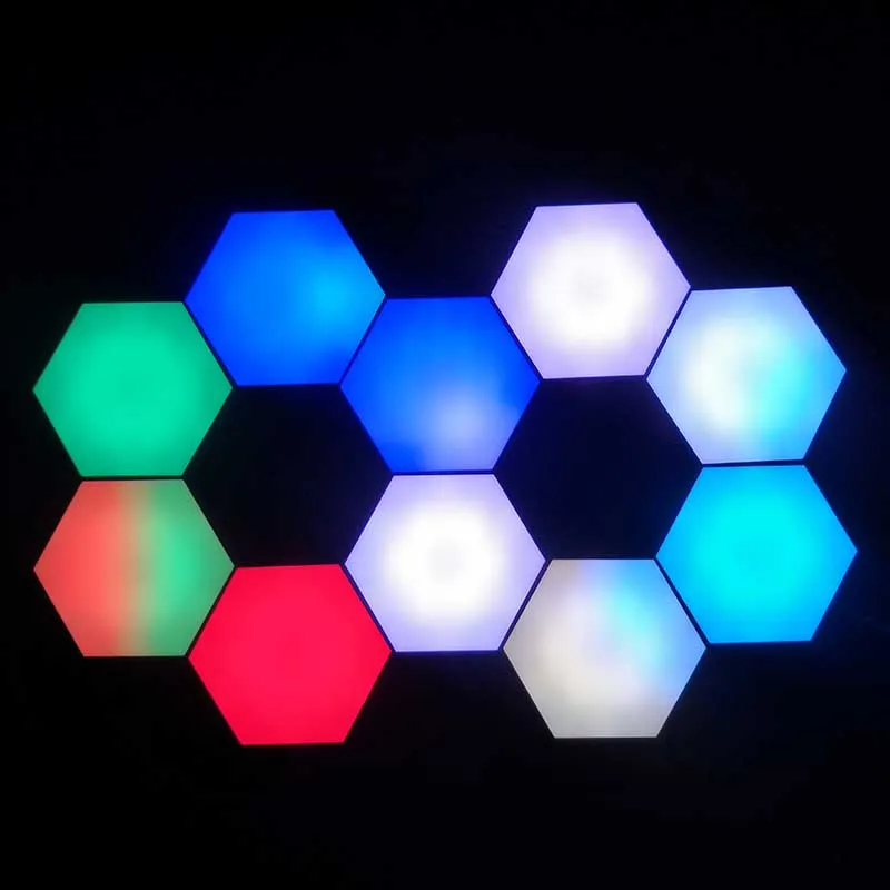 [Объект] nanoleaf светодиодный шестигранный настенный светильник модульный s
