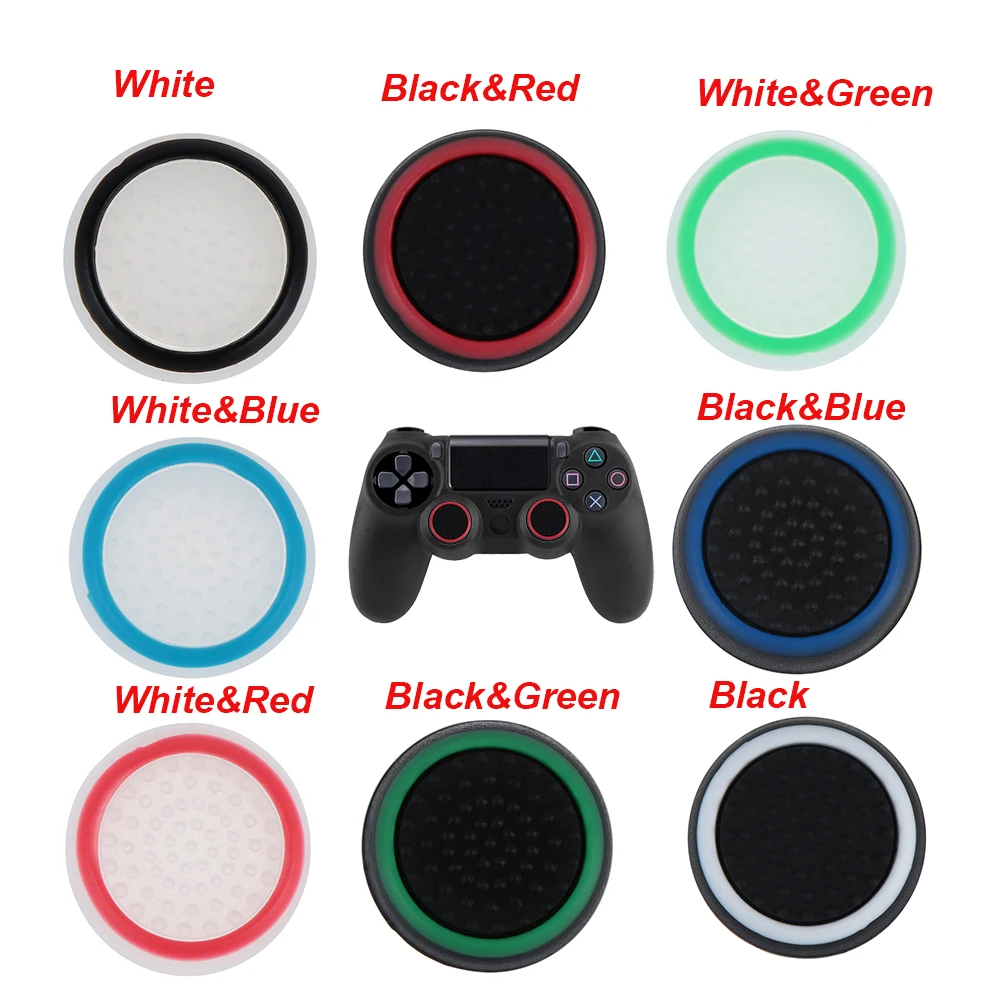 Сменные силиконовые Джойстики 2 пары крышка джойстика для PS3/PS4/XBOX ONES/XBOX 360