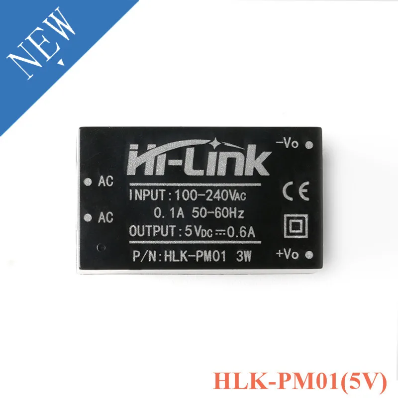 HLK-PM01 HLK-PM03 HLK-PM09 HLK-PM12 HLK-PM24 AC-DC 220 В до 3 В/5 В/9 В/12 В/24 переменного тока мини-понижающий