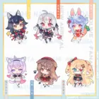 Hololive новый вид Youtuber Vtuber анимационная игра акриловая фигурка брелок сумки Подвеска Аниме украшение ооками Мио иньгами корон