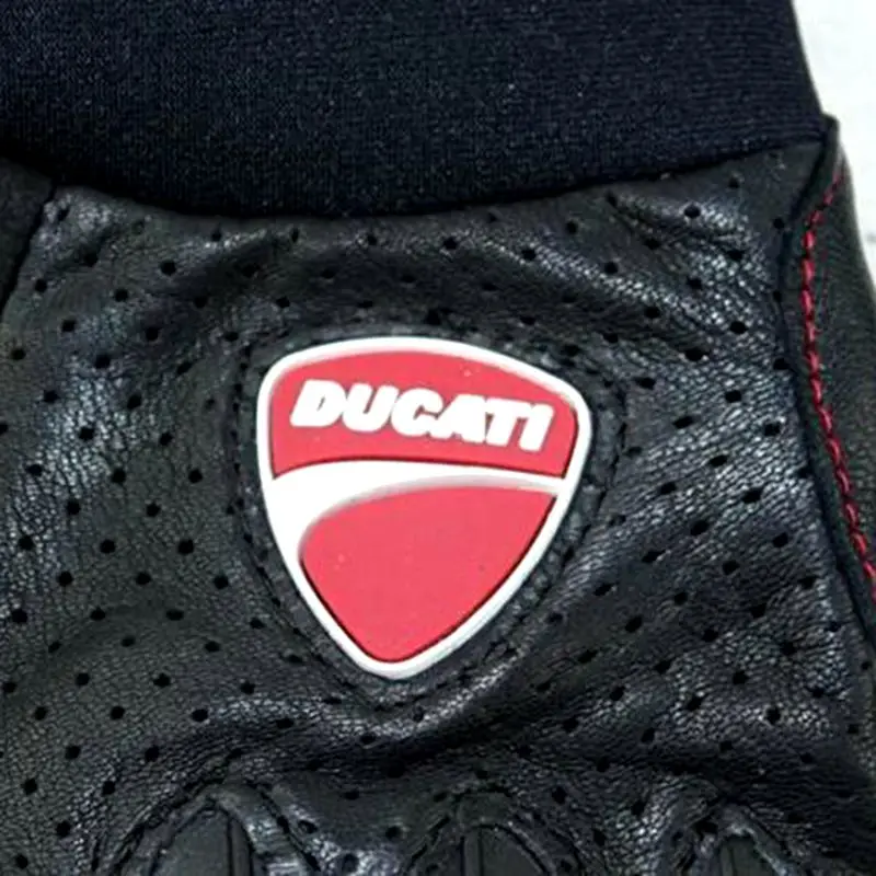 

Motorcycle breathable gloves racing motorcycle gloves short leather anti fall gloves men's and women's glove