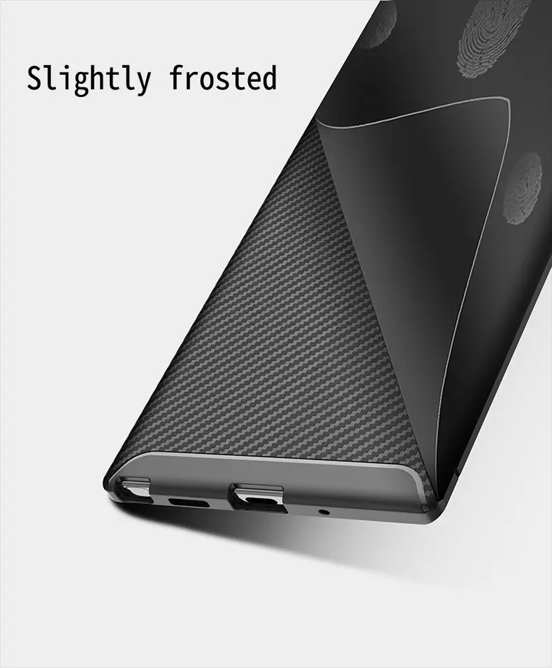Чехол из углеродного волокна кремнезема для samsung Galaxy S9 Note10 Plus, чехол из ТПУ для samsung Note10 S9plus Galaxy Note9