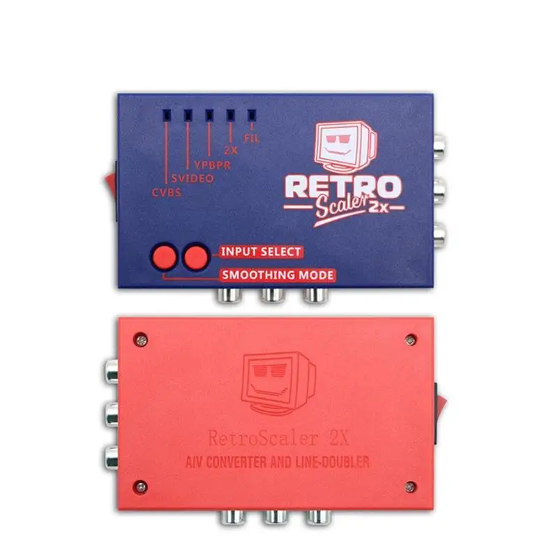 Устройство для подключения ретро-консолей AV/HDMI Bitfunx RetroScaler2x с алгоритмом