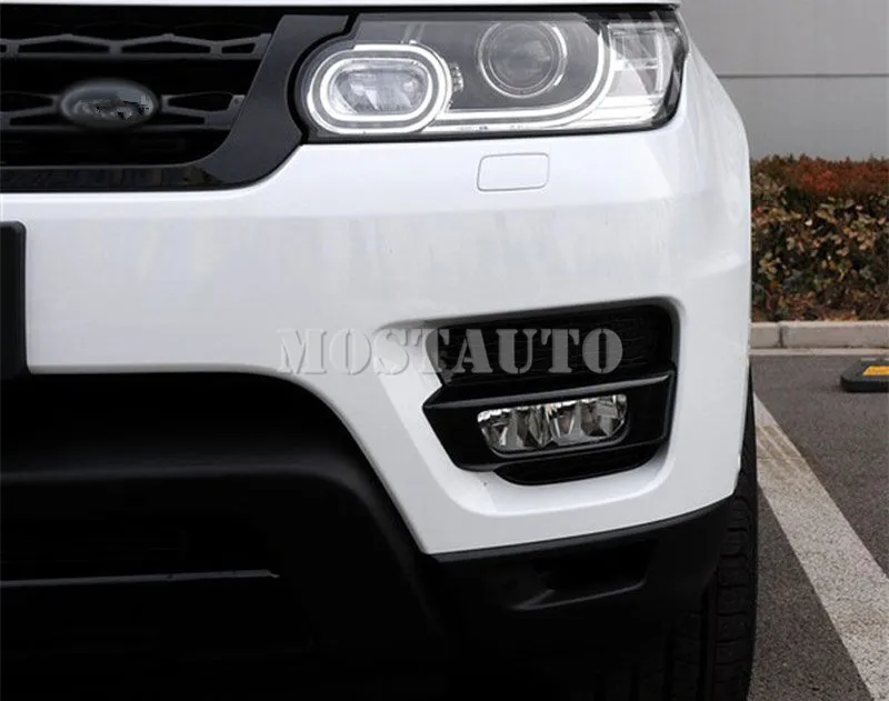 Для Ленд Ровер Range Rover Sport (Land черный передние противотуманные фары светильник