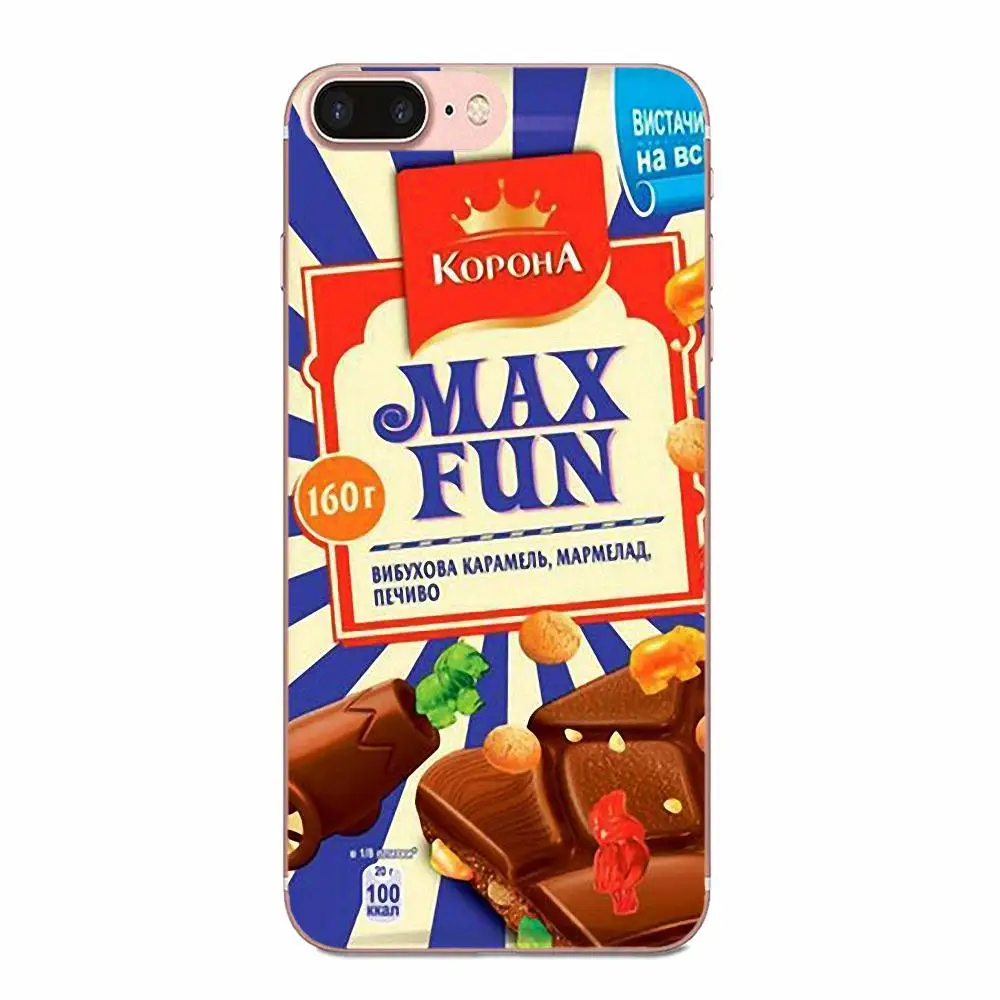 С изображением шоколада wonka барная столешница чехол для телефона из ТПУ с принтом