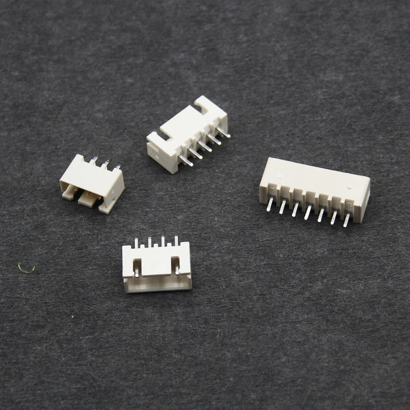 

50PCs XH2.54 Beige High Temperature Resistant 2S 3S 4S 6S Male Plastic Shell for Aircraft FPV RC Balance Wire Line
