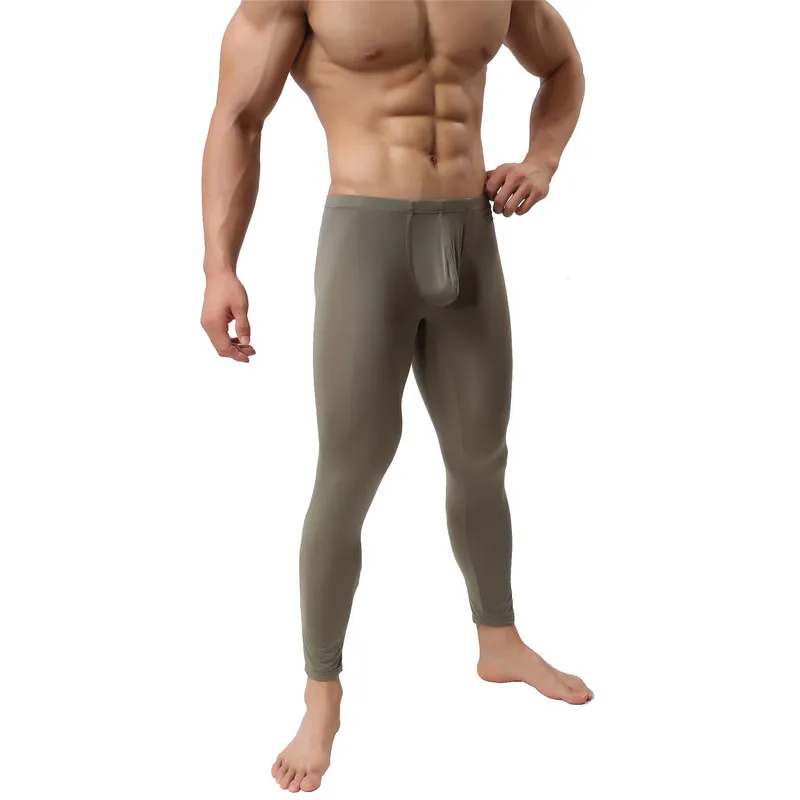 Для мужчин весенне-осенние трикотажные леггинсы нижнее бельё для девочек