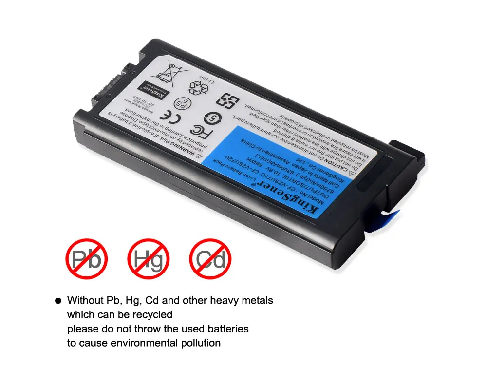 KingSener 10 8 В 6750 мАч телефон для ноутбука Panasonic телефона|toughbook batteries|batterie 8v6 cell battery |