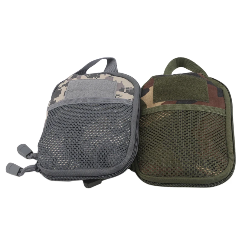 

New Outdoor Wearable Anti-Tear Camping Pockets Kit Bag Small Tactical Package Waist Belt Bags Phone Accessory Backpack