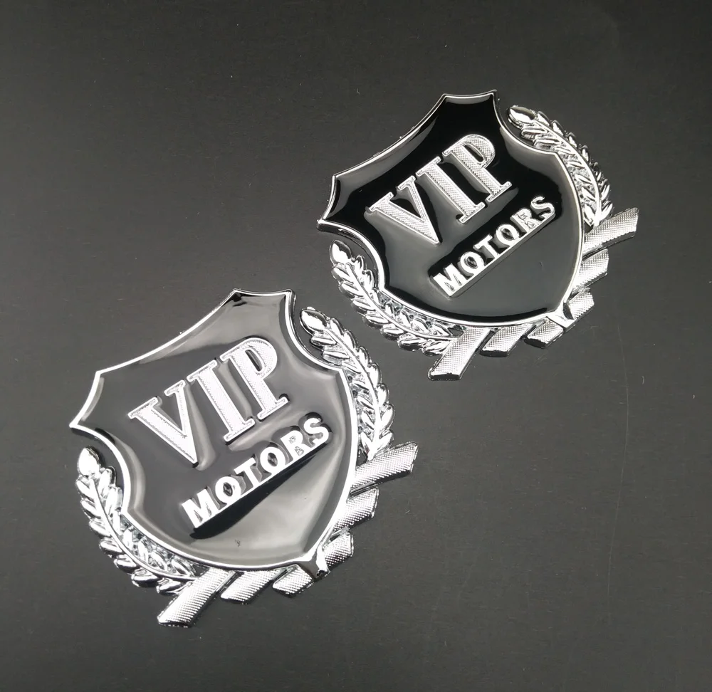 2 шт./партия 3D логотип автомобильная дверь окно хромированная эмблема бейдж