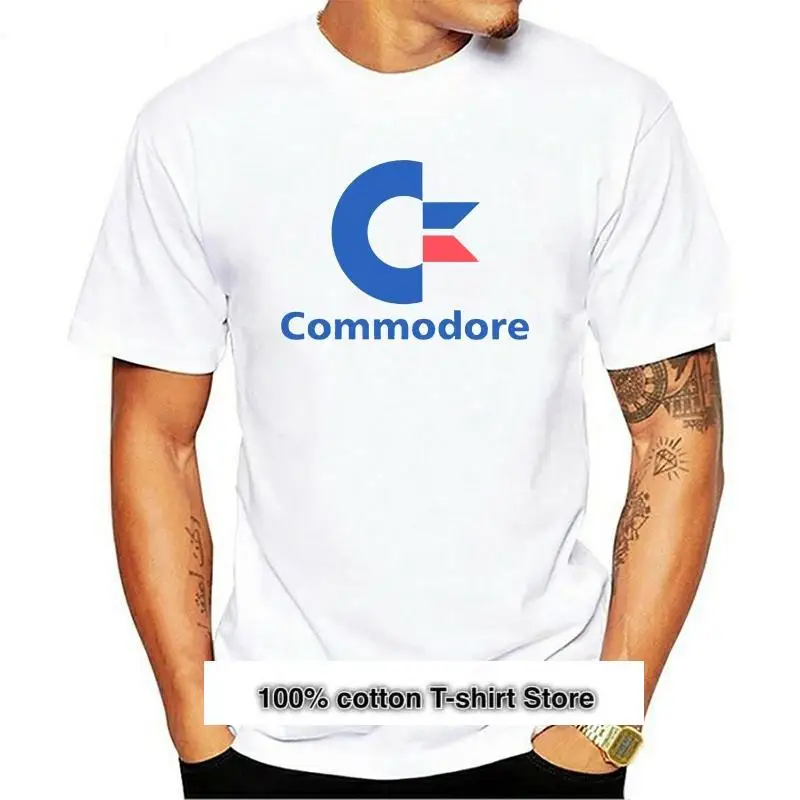

Camiseta de estilo guay para hombre, camisa de Commodore 64, novedad de 2021