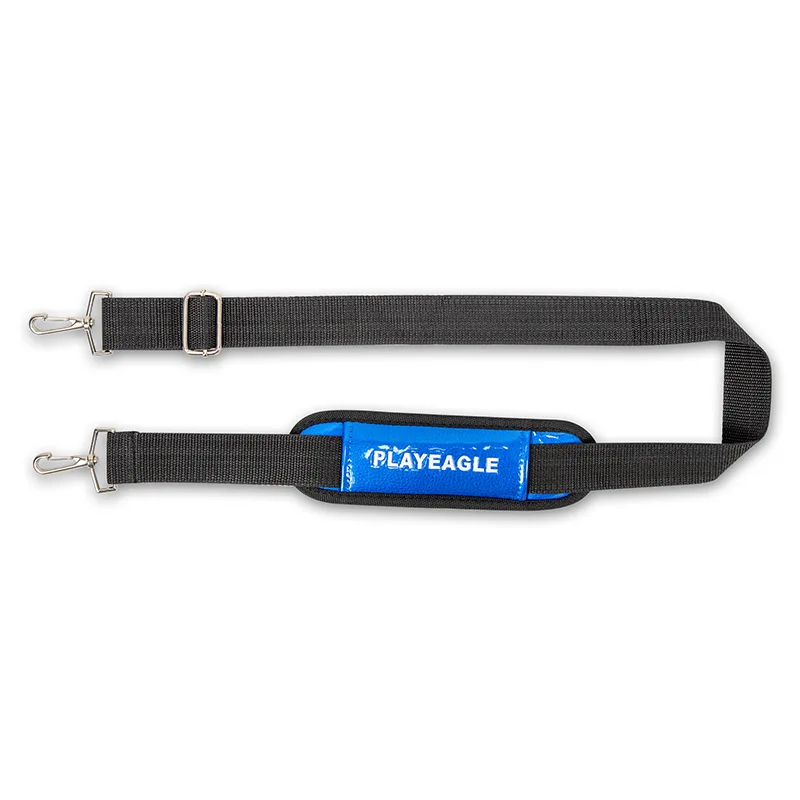 PLAYEAGLE Waterpoof PU Leather Golf Clothing Bag For Men Large Capacity Golf Boston Bag Travel Bags With Shoes Pocket